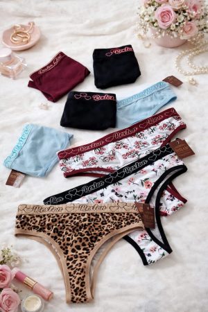 Calcinha Tradicional Cós Elástico Algodão