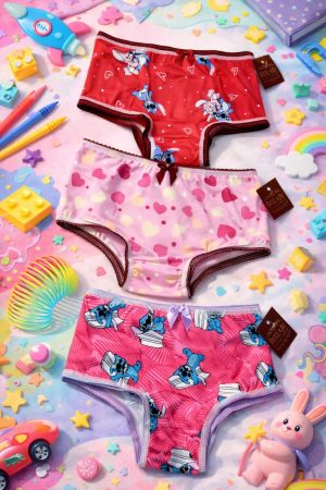 Calcinha Infantil Menina Moça