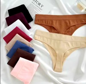 Calcinha Fio Poliamida Canelada