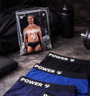 kit c/3 Cuecas Slip Algodão c/Cós