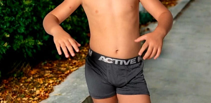 Cueca Boxer Cotton Lisa Infantil