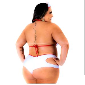 Fantasia Mini Médica Hot Plus