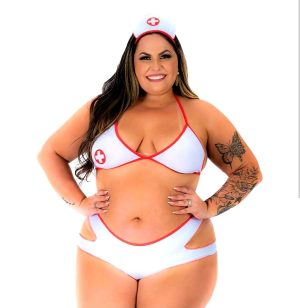 Fantasia Mini Médica Hot Plus